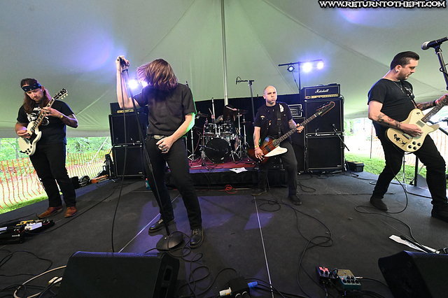 [bone church on Aug 31, 2019 at Ginger Libation Stage - Mills Falls Rod And Gun Club (Montague, MA)]